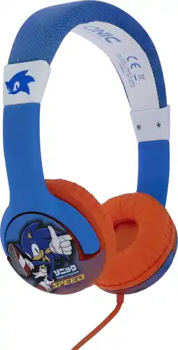 Bol.com Sonic - kinder koptelefoon - volumebegrenzing - verstelbaar - comfortabel aanbieding