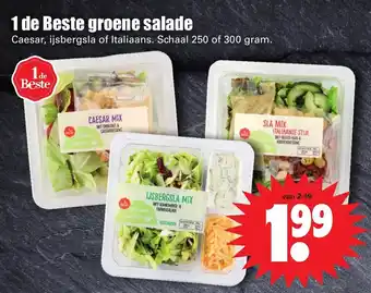 Dirk 1 de Beste groene salade 250g of 300g aanbieding