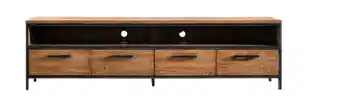 Pronto wonen TV-meubel Romano in rough teak aanbieding