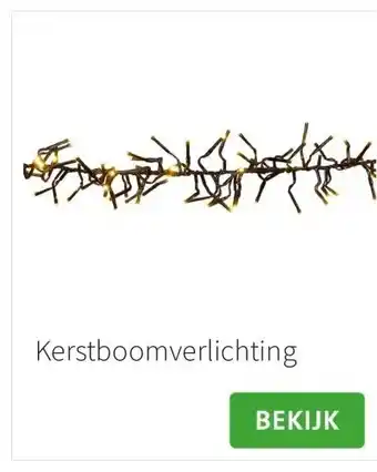 Intratuin Kerstboomverlichting aanbieding
