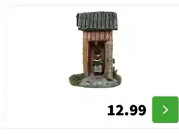 Intratuin Intratuin De Brink kerstdorpminiatuur buitentoilet 8,5 x 8,5 x 11 cm aanbieding