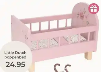 Prenatal Little Dutch poppenbed aanbieding