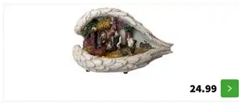Intratuin Intratuin kerststal in vleugels 18,2 x 18 x 28,8 cm aanbieding