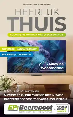 EP Beerepoot Samsung Smart Things aanbieding