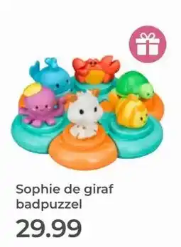 Prenatal Sophie de giraf badpuzzel aanbieding