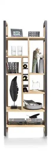 Henders & Hazel Metalo, roomdivider 75 cm - 8-niches + 6-wijnvakken aanbieding