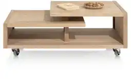 Henders & Hazel Nystead, salontafel 120 x 60 cm. inclusief pootjes + wieltjes aanbieding