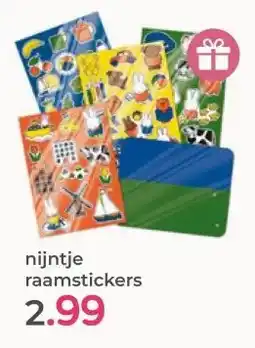 Prenatal nijntje raamstickers aanbieding
