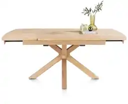 Henders & Hazel Nyon, uitschuiftafel 140 (+ 50) x 100 cm - Natural sand aanbieding