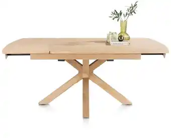 Henders & Hazel Nyon, uitschuiftafel 140 (+ 50) x 100 cm - Natural sand aanbieding