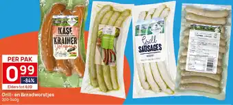 Butlon Grill en Braadworstjes aanbieding
