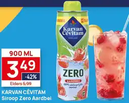 Butlon Karvan cévitam Siroop Zero Aardbei aanbieding