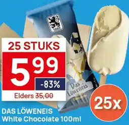 Butlon Das löweneis White Chocolate aanbieding