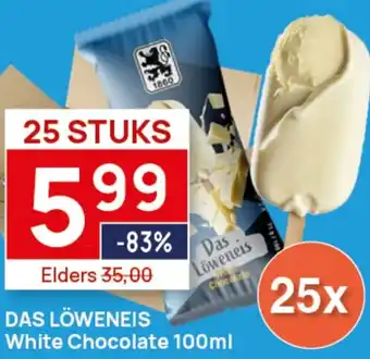 Butlon Das löweneis White Chocolate aanbieding