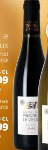 Mitra Preignes le Vieux Merlot Frankrijk aanbieding