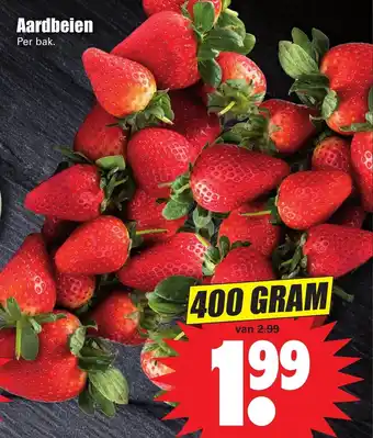 Dirk Aardbeien 400g aanbieding