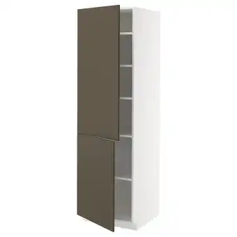 IKEA Metod Hoge kast met planken/2 deuren aanbieding