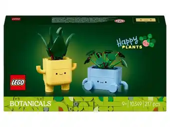 Lidl LEGO Icons Botanicals Vrolijke Plantjes - 10349 aanbieding