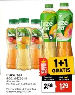 Vomar Voordeelmarkt Fuze Tea aanbieding