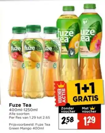 Vomar Voordeelmarkt Fuze Tea aanbieding