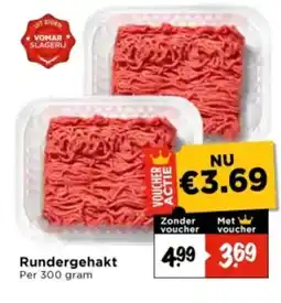 Vomar Voordeelmarkt Rundergehakt aanbieding