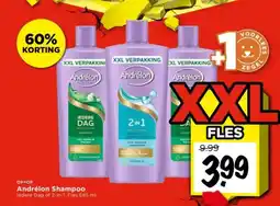 Vomar Voordeelmarkt Andrélon Shampoo aanbieding