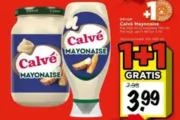Vomar Voordeelmarkt Calvé Mayonaise aanbieding