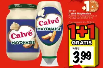 Vomar Voordeelmarkt Calvé Mayonaise aanbieding