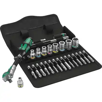 Conrad Wera 8100 SA Zyklop Speed 05004016001 Dopsleutelset Metrisch 1/4 (6.3 mm) 28-delig aanbieding