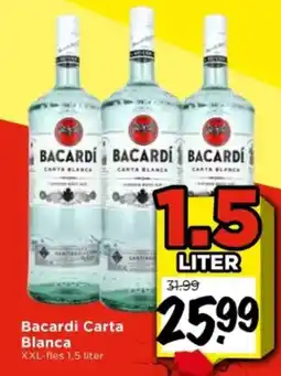 Vomar Voordeelmarkt Bacardi Carta Blanca aanbieding