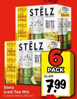 Vomar Voordeelmarkt Stelz Iced Tea Mix aanbieding