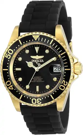 Amazon Invicta Pro Diver Heren Quartz horloge van roestvrij staal aanbieding