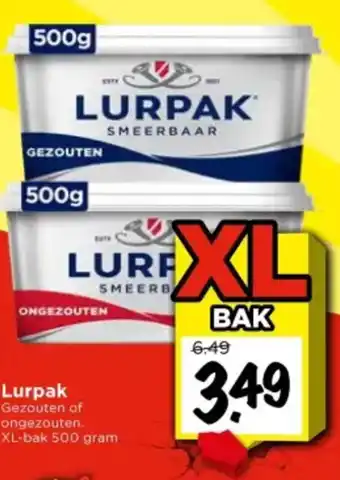 Vomar Voordeelmarkt Lurpak Gezouten of ongezouten aanbieding