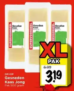 Vomar Voordeelmarkt Gesneden Kaas Jong aanbieding