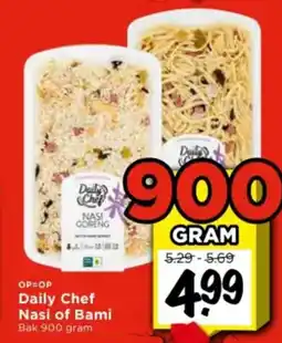 Vomar Voordeelmarkt Daily Chef Nasi of Bami aanbieding