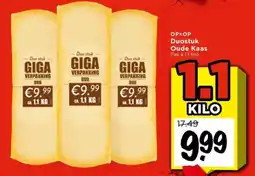 Vomar Voordeelmarkt Duostuk Oude Kaas aanbieding