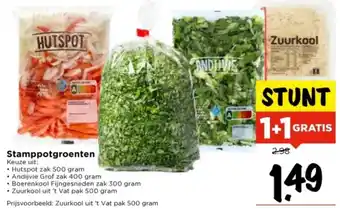 Vomar Voordeelmarkt Stamppotgroenten aanbieding