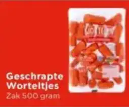 Vomar Voordeelmarkt Geschrapte Worteltjes aanbieding