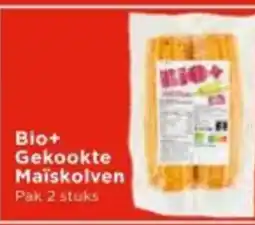 Vomar Voordeelmarkt Bio+ Gekookte Maïskolven aanbieding