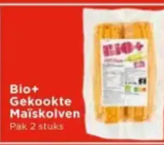 Vomar Voordeelmarkt Bio+ Gekookte Maïskolven aanbieding