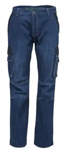 Welkoop 247 Jeans Grizzly D30 - Werkspijkerbroek Heren - Donker denim blauw aanbieding