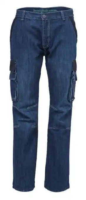 Welkoop 247 Jeans Grizzly D30 - Werkspijkerbroek Heren - Donker denim blauw aanbieding
