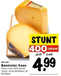 Vomar Voordeelmarkt Beemster Kaas aanbieding