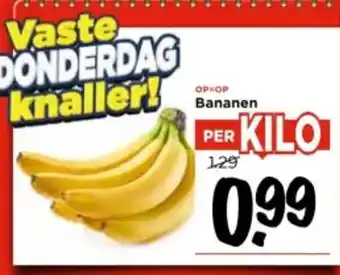Vomar Voordeelmarkt Bananen aanbieding