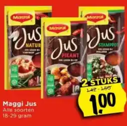 Vomar Voordeelmarkt Maggi Jus aanbieding