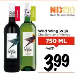 Vomar Voordeelmarkt Wild Wing Wijn aanbieding