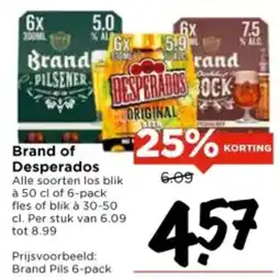 Vomar Voordeelmarkt Brand of Desperados aanbieding
