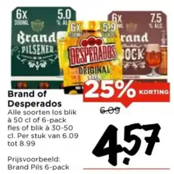 Vomar Voordeelmarkt Brand of Desperados aanbieding