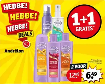 Kruidvat Andrélon aanbieding