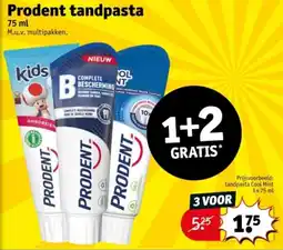 Kruidvat Prodent tandpasta aanbieding